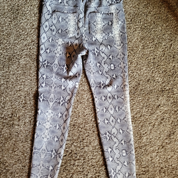 Liverpool Python Snake Print Pull On Pants Size 10 - Picture 4 of 7